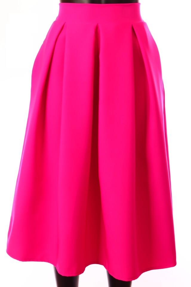 olasz női szoknya midi A vonalú