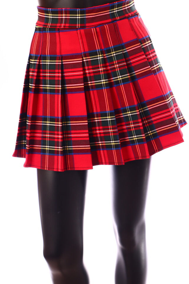 olasz női kockás pamutban gazdag szoknya mini alakhangsúlyos ceruza