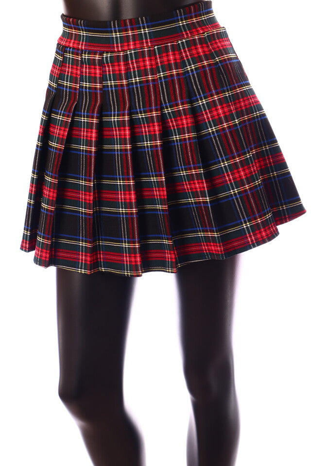 olasz női kockás pamutban gazdag szoknya mini alakhangsúlyos ceruza