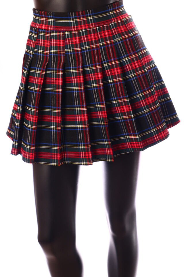 olasz női kockás pamutban gazdag szoknya mini alakhangsúlyos ceruza