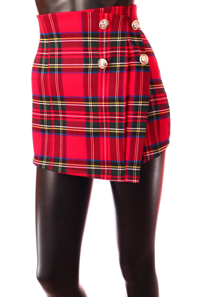 olasz női kockás vékony pamutban gazdag nadrág rövid alakhangsúlyos skinny