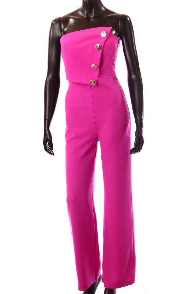 olasz női overál ujjatlan hosszú váll nélküli