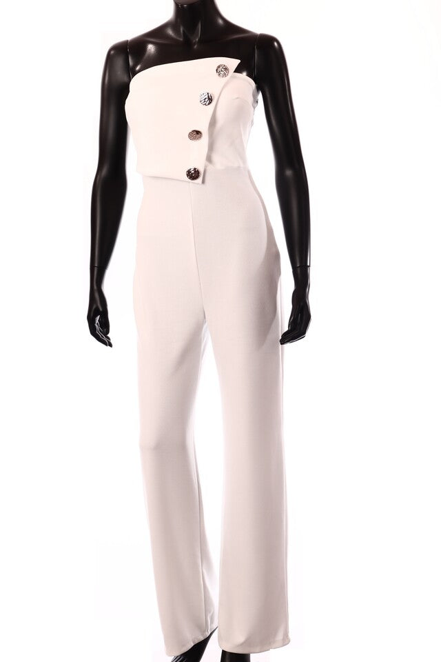 olasz női overál ujjatlan hosszú váll nélküli