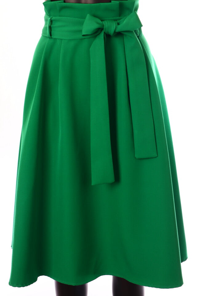 olasz női vékony szoknya midi A vonalú