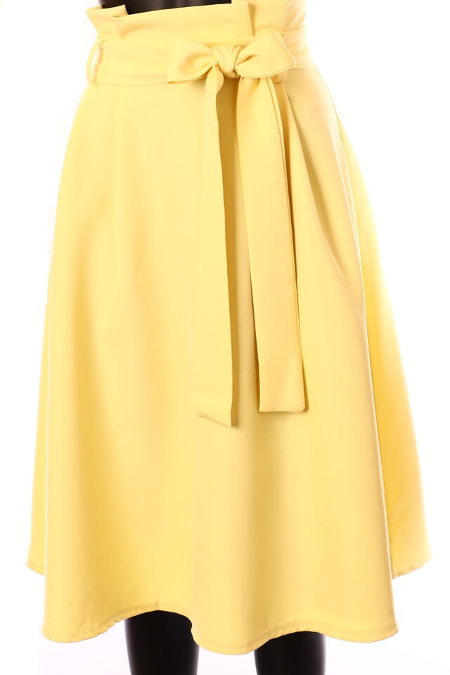 olasz női vékony szoknya midi A vonalú