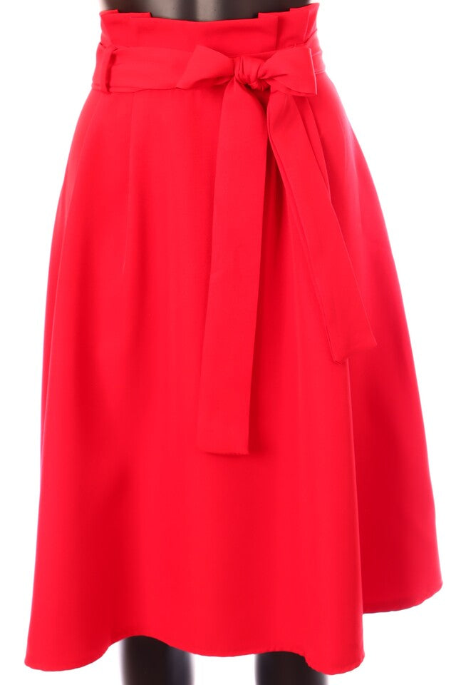 olasz női vékony szoknya midi A vonalú