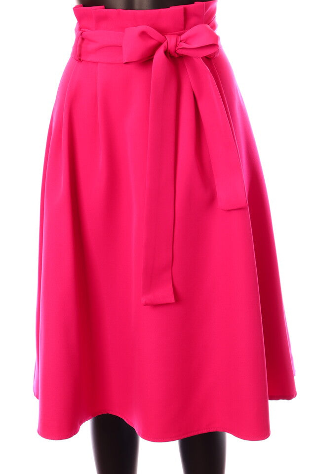 olasz női vékony szoknya midi A vonalú