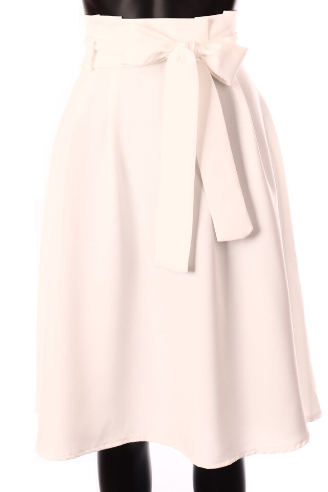 olasz női vékony szoknya midi A vonalú