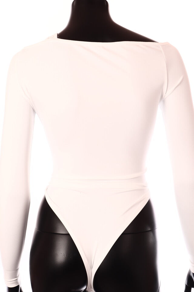 olasz női body hosszú ujjú alakhangsúlyozó kerek nyakú