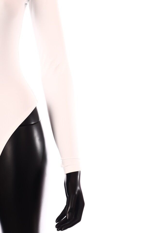 olasz női body hosszú ujjú alakhangsúlyozó kerek nyakú