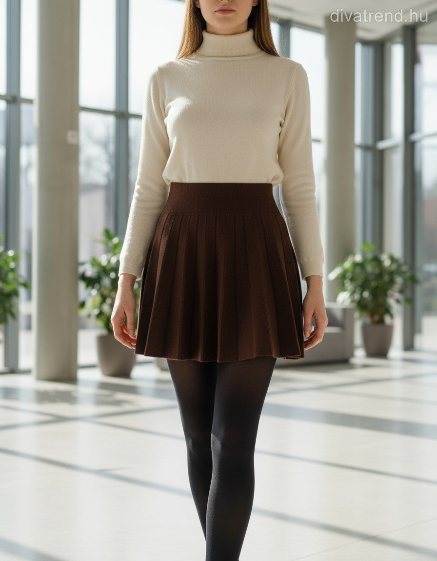 ProntoModa női szoknya mini A vonalú