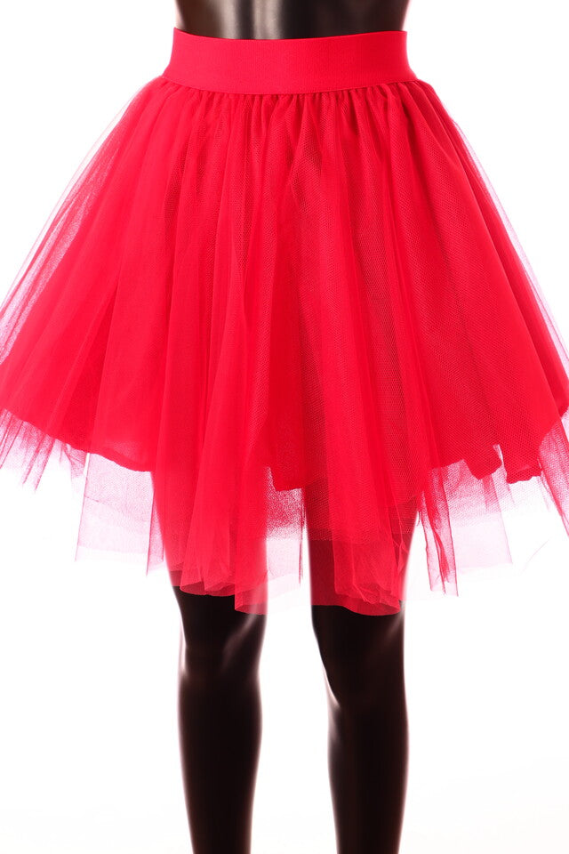 Kikiriki női tüll szoknya mini A vonalú