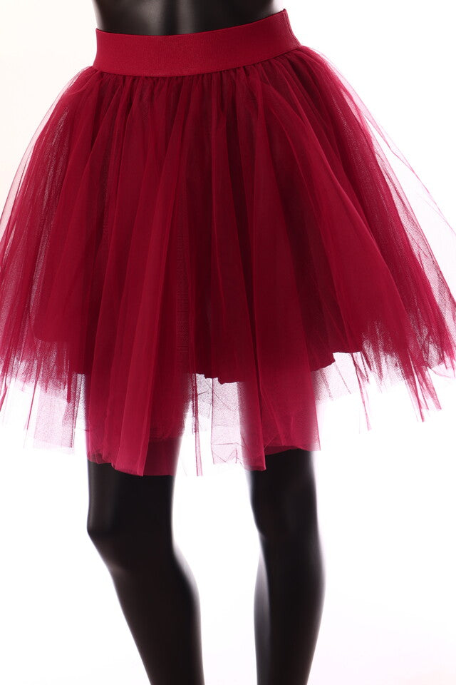 Kikiriki női tüll szoknya mini A vonalú