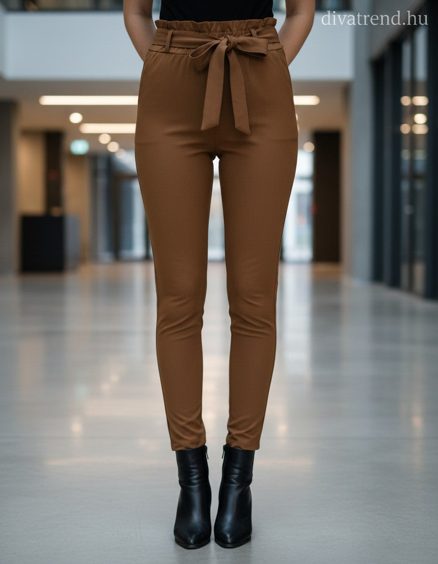 barna közép női nadrág