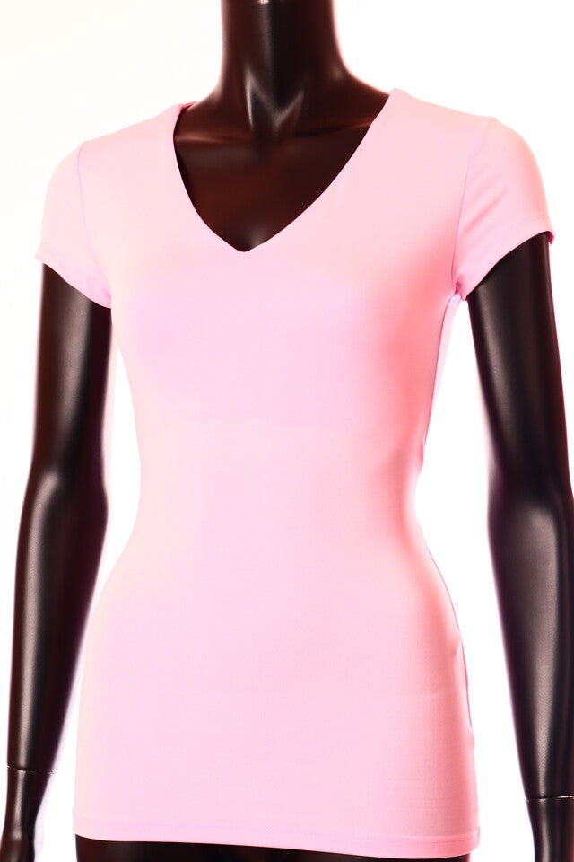 pinklight Kikiriki női póló V nyakú