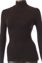 RedTulip női felső hosszú ujjú alakhangsúlyozó magas nyakú