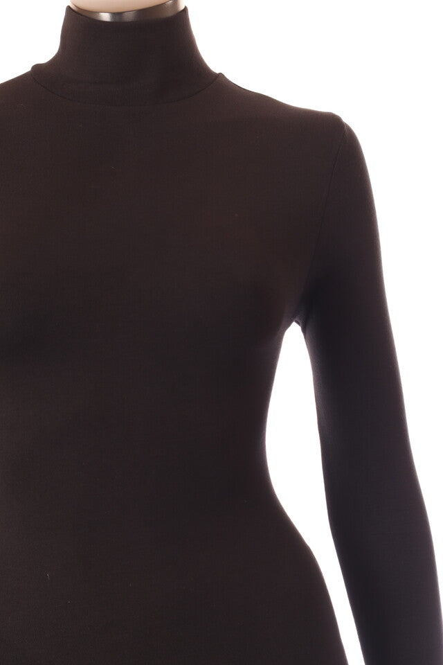 RedTulip női felső hosszú ujjú alakhangsúlyozó magas nyakú