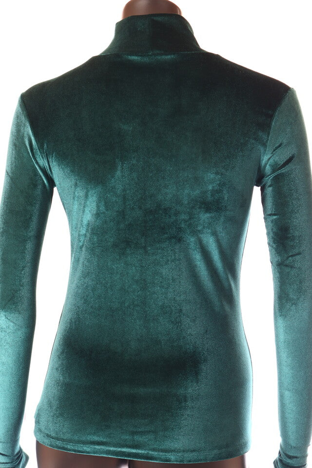 Kikiriki női felső hosszú ujjú alakhangsúlyozó magas nyakú