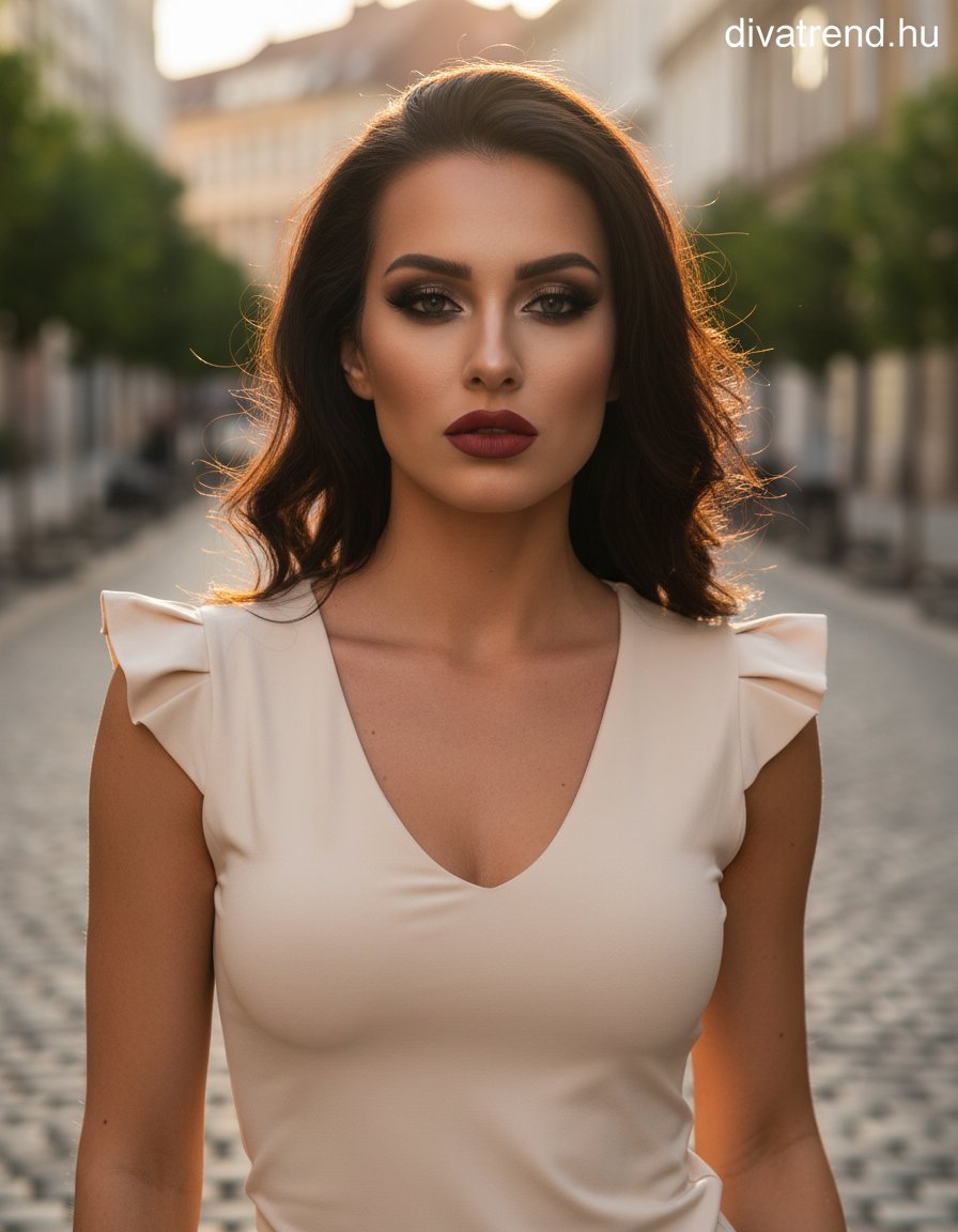 bézs Kikiriki ujjatlan női póló