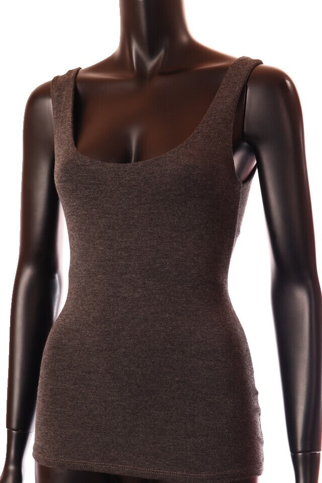 szürke sötét viszkóz női basic top
