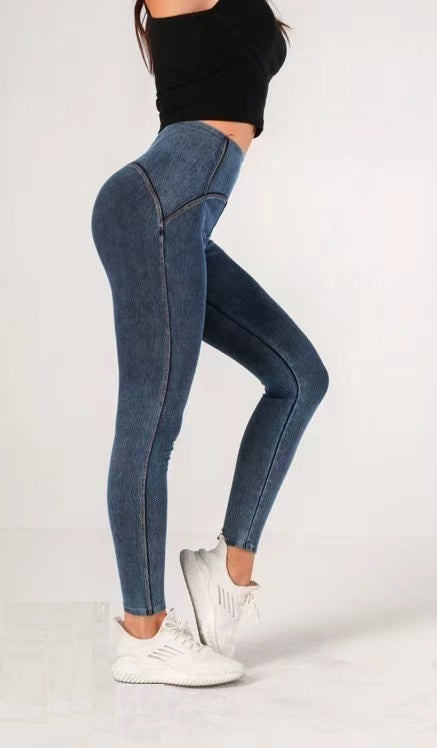 farmer hatású leggings hátulról