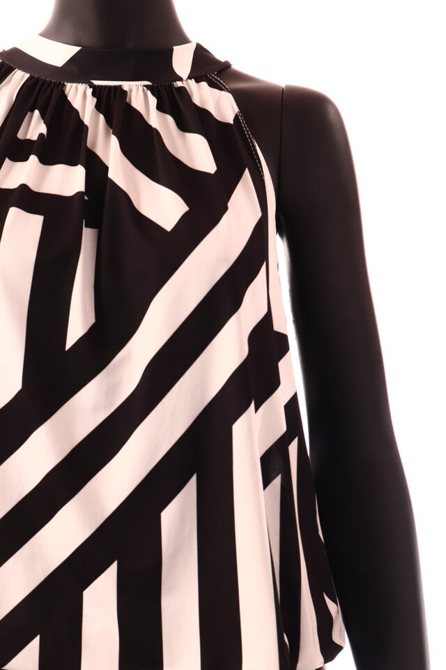 olasz női vékony felső ujjatlan magas nyakú