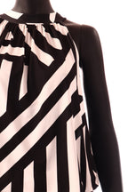 olasz női vékony felső ujjatlan magas nyakú