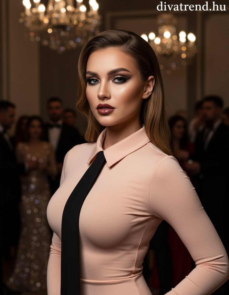 Kikiriki női felső hosszú ujjú alakhangsúlyozó kerek nyakú