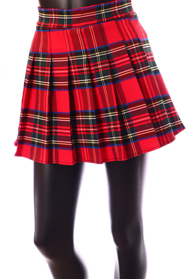 olasz női kockás pamutban gazdag szoknya mini alakhangsúlyos ceruza