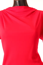 olasz ProntoModa hosszú ujjú kerek nyakú viszkóz női body - alkalmi