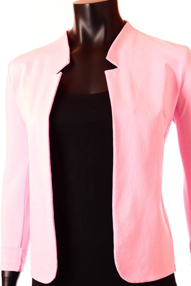 pink világos blézer pamut