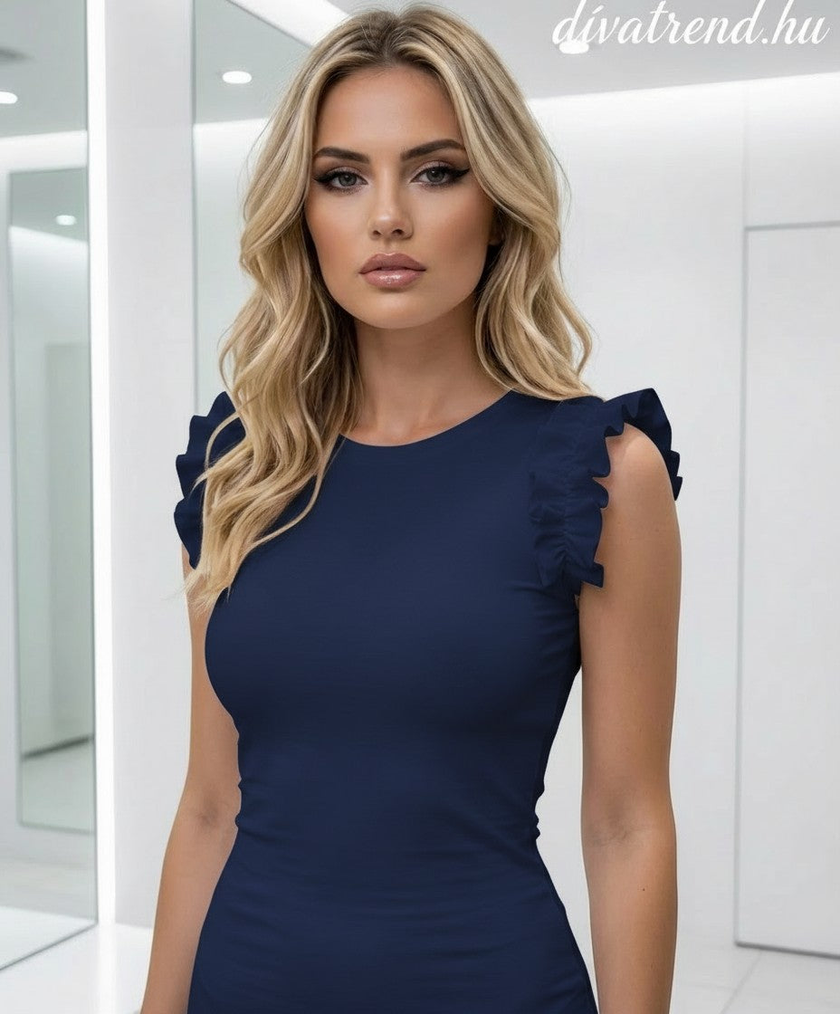 kék sötét Kikiriki női ujjatlan póló