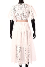 olasz női ruha ujjatlan kerek nyakú maxi