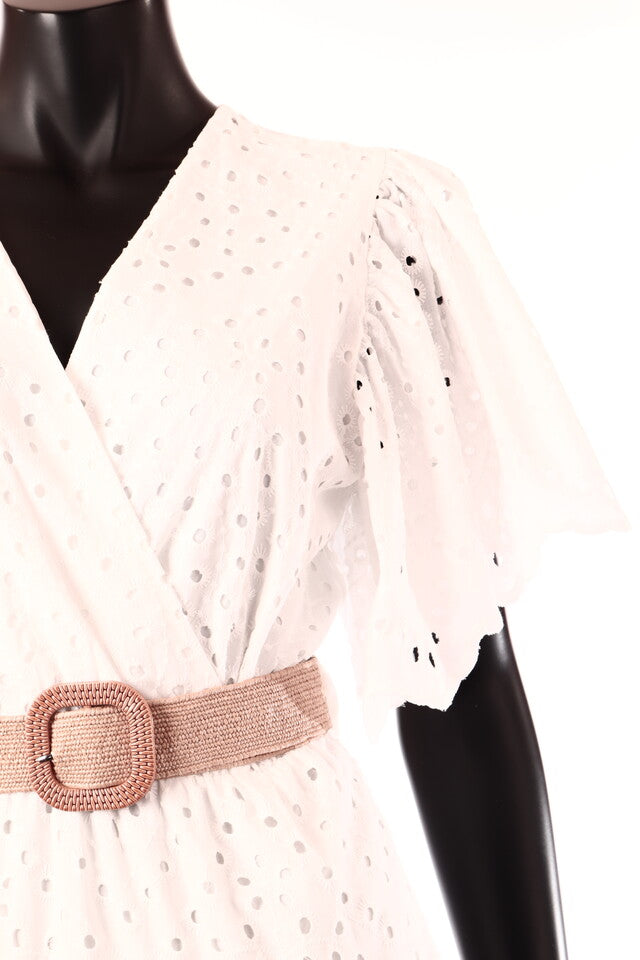 olasz női ruha ujjatlan kerek nyakú maxi