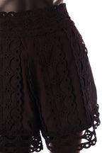 FlamMode női vékony csipke nadrág rövid alakhangsúlyos skinny