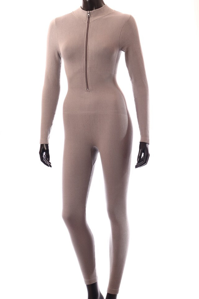 szürke női sportos overál