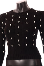 Zstudio női felső hosszú ujjú alakhangsúlyozó kerek nyakú