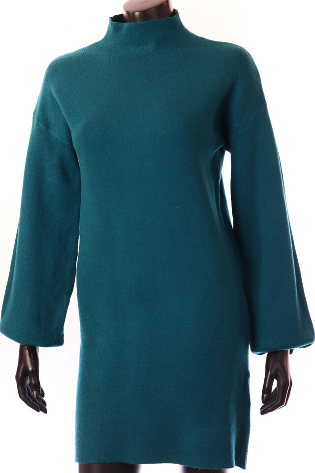 Zstudio női ruha hosszú ujjú magas nyakú térd