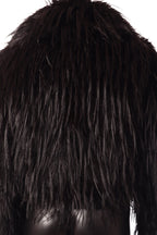 műszőrme kabát hátulról