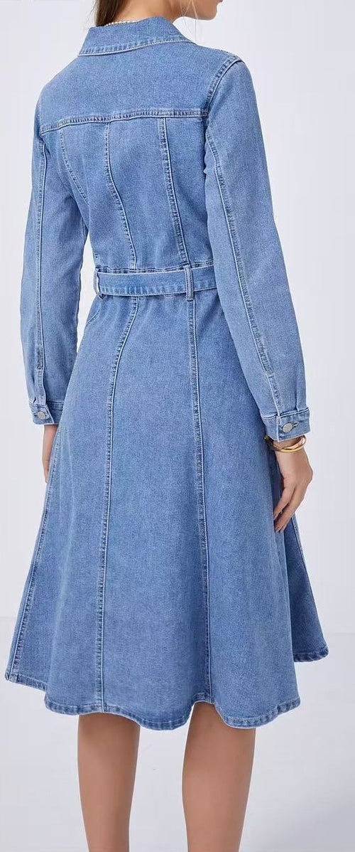 midi farmer ruha hátulról