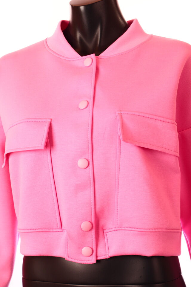 pink elegáns kiskabát
