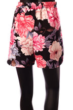 olasz női virág mintás nadrág rövid