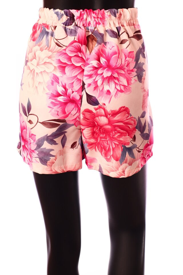 olasz női virág mintás nadrág rövid