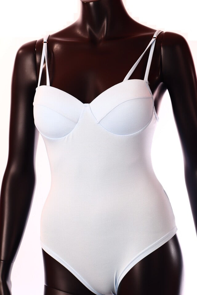 Giorgia női body ujjatlan alakhangsúlyozó V nyakú