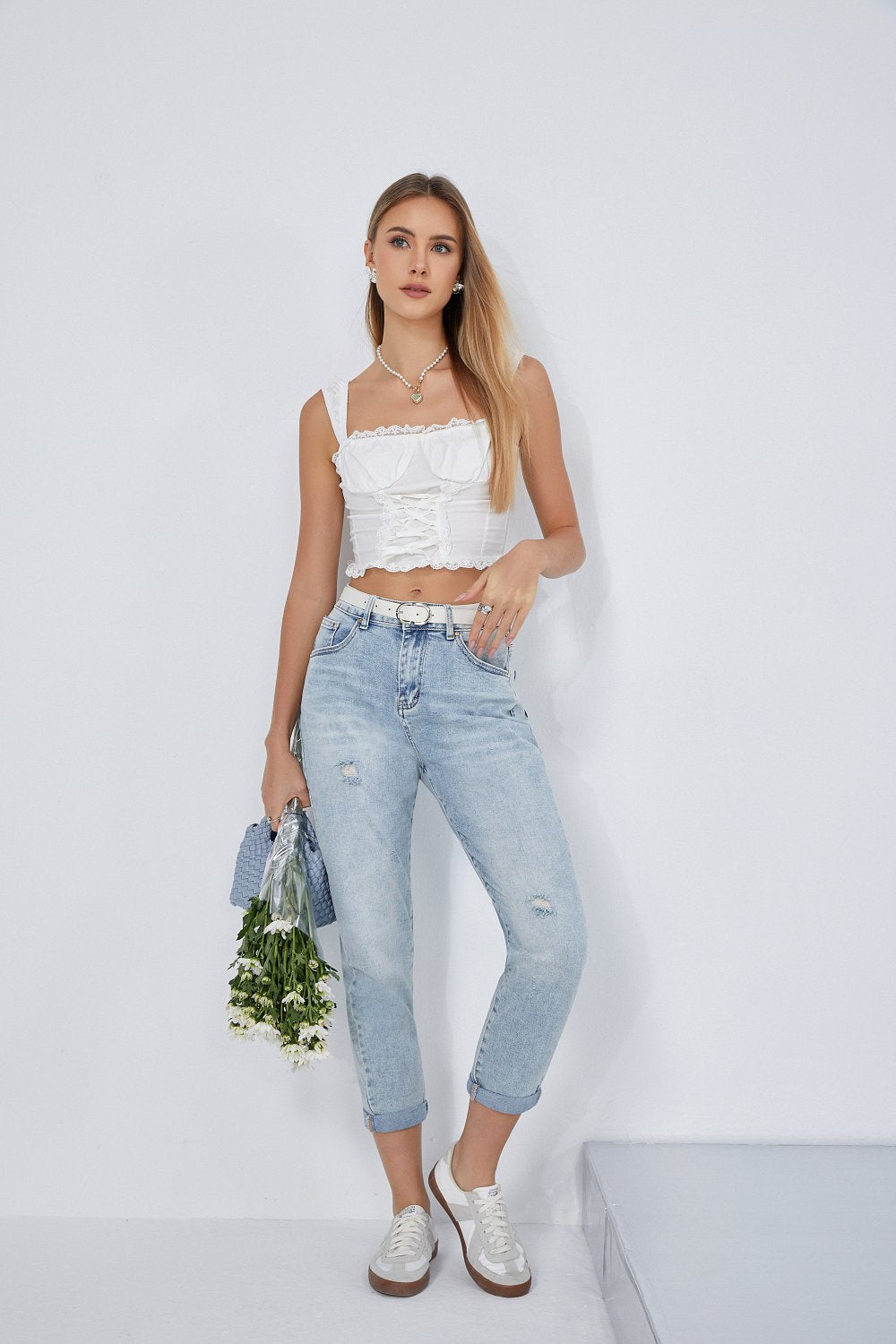 kék Adoro női farmer