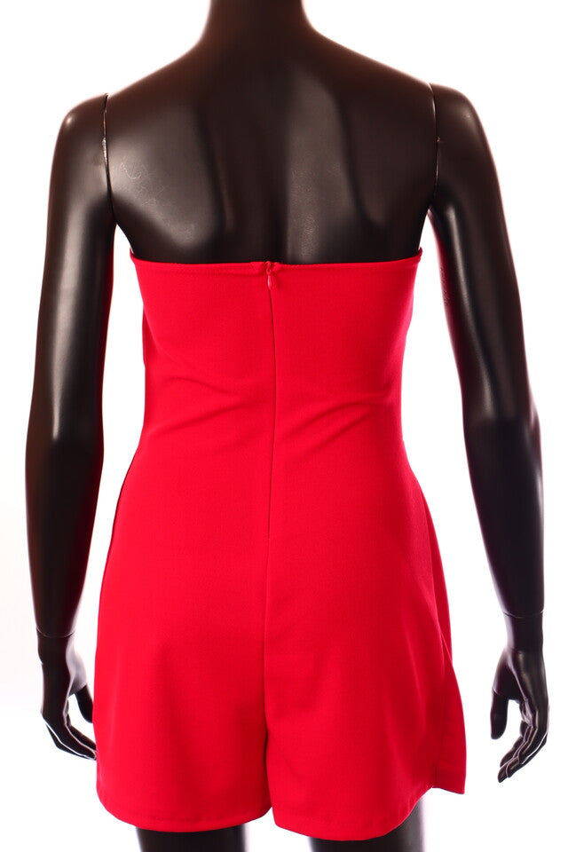 olasz női overál ujjatlan rövid váll nélküli