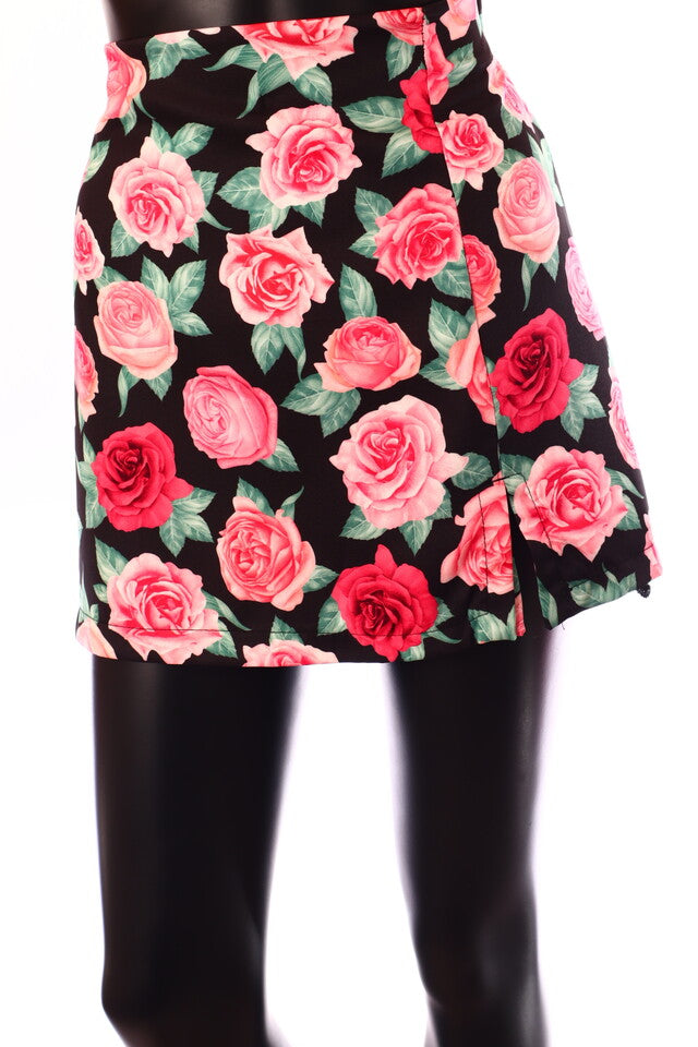 olasz női virág mintás nadrág rövid