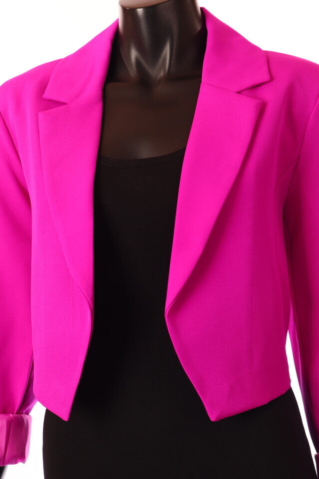 lila sötét blézer