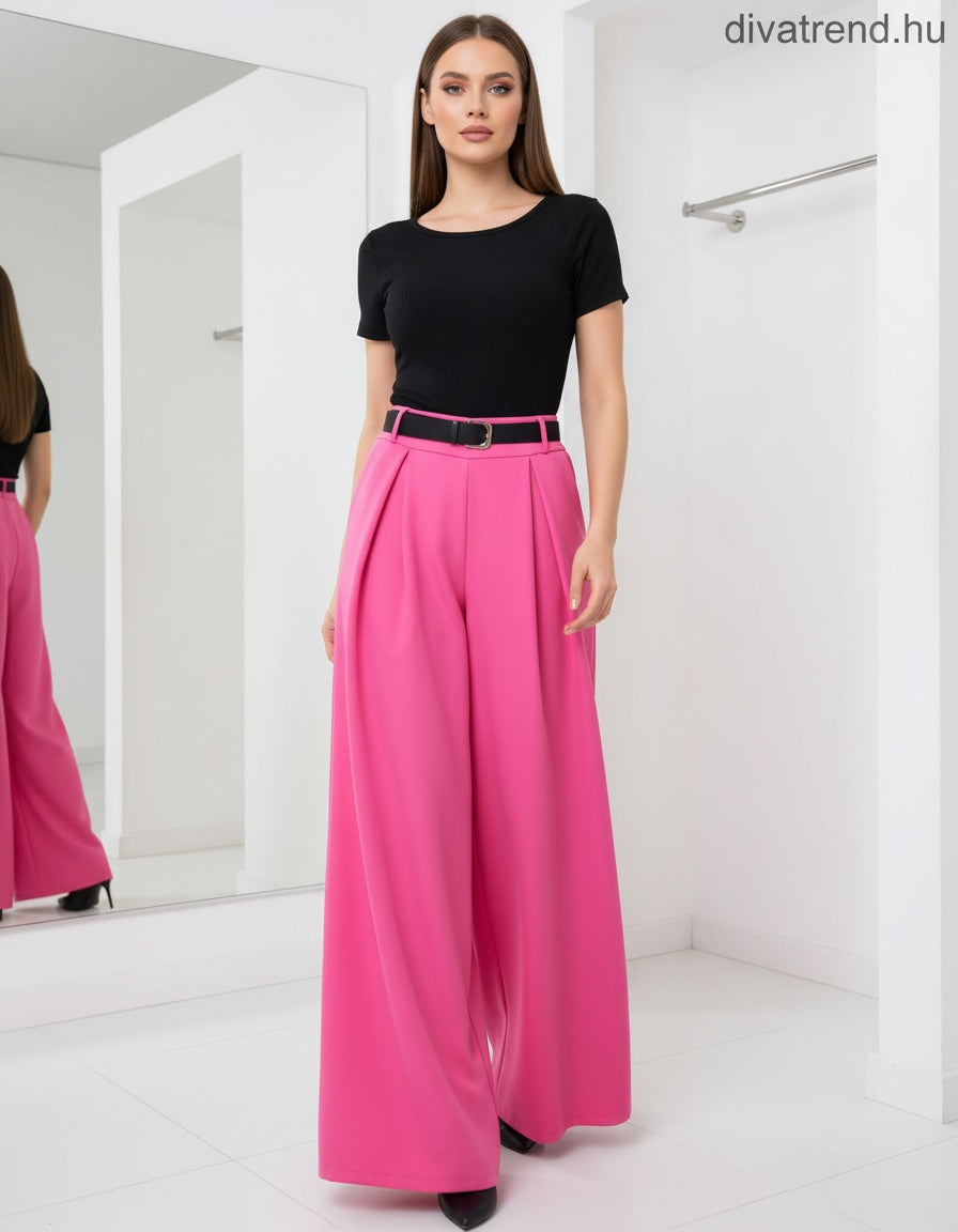 pink bő szárú nadrágszoknya