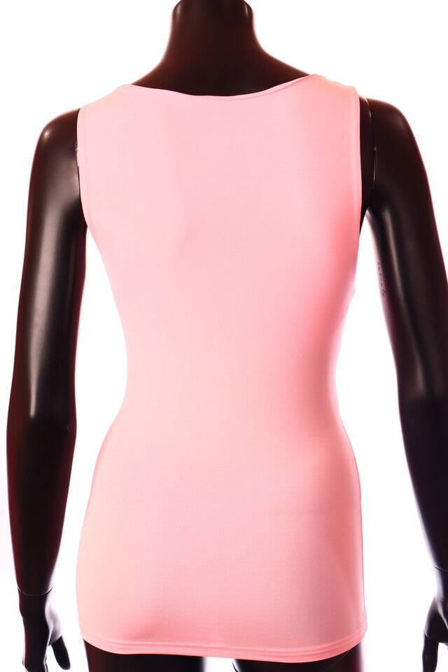 Trendying női vékony póló rövid ujjú alakhangsúlyozó U nyakú